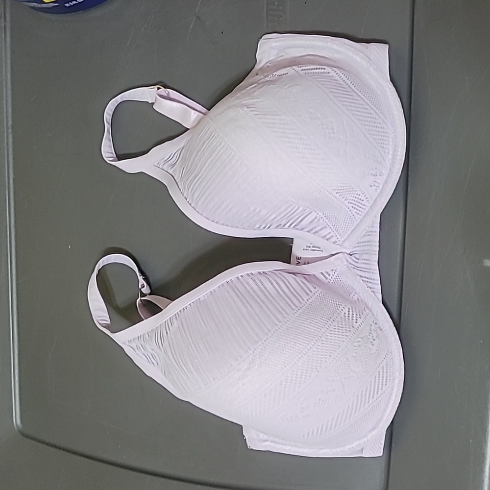 ThirdLove Everyday Lace Plunge Purple Lace Bra Size 34F - Picture 2 of 6